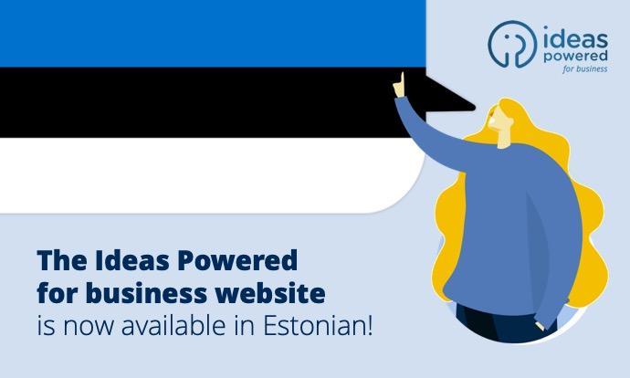 The Ideas Powered for business website speaks Estonian!